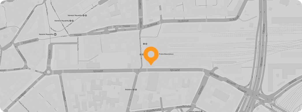 Luggage Storage Prague Map